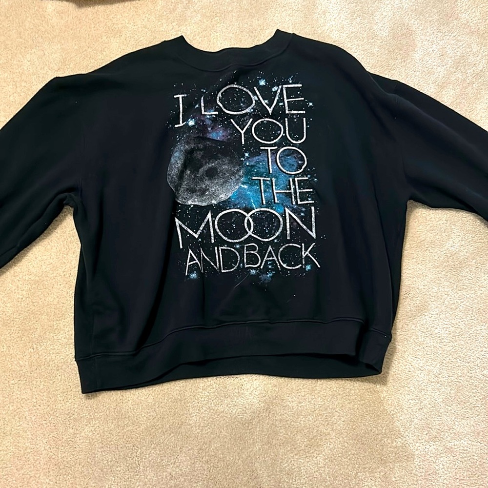 Moon and stars print